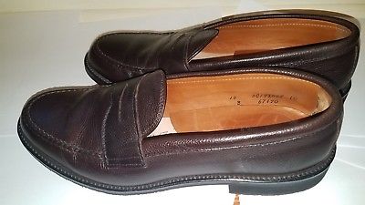 Alden 67190 Dark Brown Regina Grain LHS / Penny Loafer