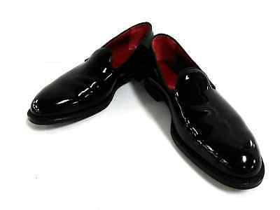 Alden 88121 Black Patent Slip-On Loafer