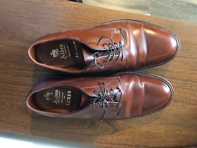 Alden D4407 Burnished Tan Calfskin Plain Toe Dover