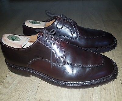 Alden 7500Y Color 8 Shell Cordovan Apron Toe Blucher