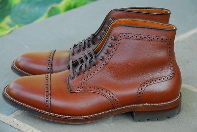 Alden D5817HC Brown Alpine Grain Perforated Cap Toe Boot