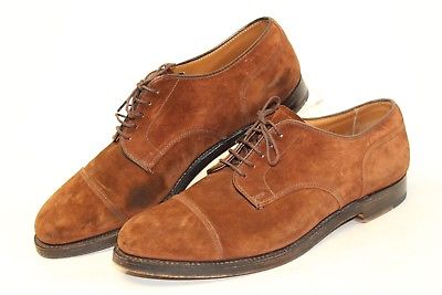 Alden 2564 Brown Suede Straight Tip Blucher