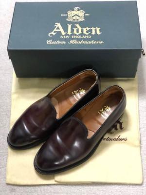 ALDEN スリッポン コードバン 3606 US7D 中古・古着通販】Alden (オールデン) Cordovan Slip-On ALDEN