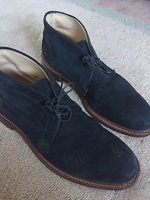 Alden 13820 Navy Suede Chukka