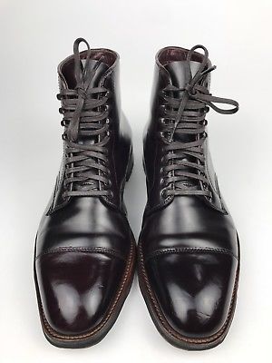 alden straight tip boot