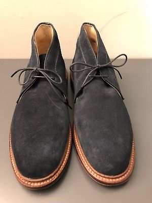Alden 13820 Navy Suede Chukka