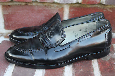 Alden 3216 Black Shell Cordovan Medallion Loafer