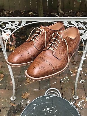 Alden D5520 Tan Country Calf Medallion Tip Blucher