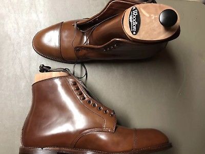 Alden 40643H Whiskey Shell Cordovan Cap Toe Boot