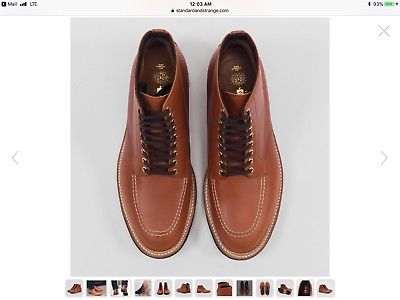 Alden D7909C Pecan Austin Calf Indy Boot