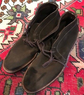 Alden N3702 Dark Brown Suede Chukka