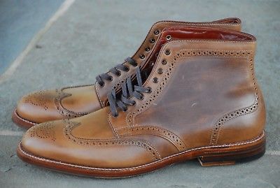 Alden 44661 Natural Chromexcel Wing Tip Boot