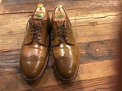 Alden 20481 Whiskey Shell Cordovan Short Wing Tip Blucher