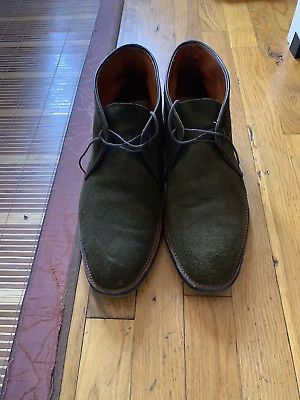 Alden D7701C Hunting Green Suede Chukka