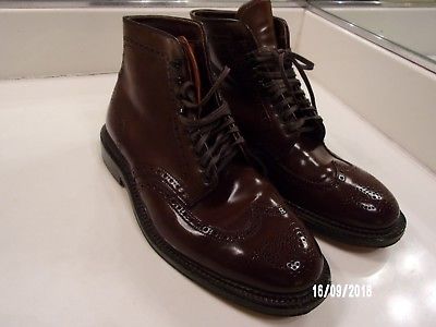 Alden 44612HY Cigar Shell Cordovan Wing Tip Boot