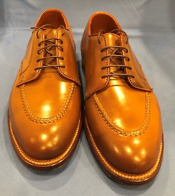 Alden D6618 Whiskey Shell Cordovan Mocc Toe Blucher