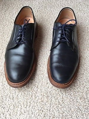 Alden 94709 Navy Chromexcel Plain Toe Blucher