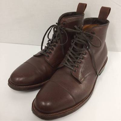 Alden 40716H Brown Scotch Grain Cap Toe Boot