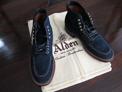 Alden D5922HC Navy Reverse Chamois Indy Boot