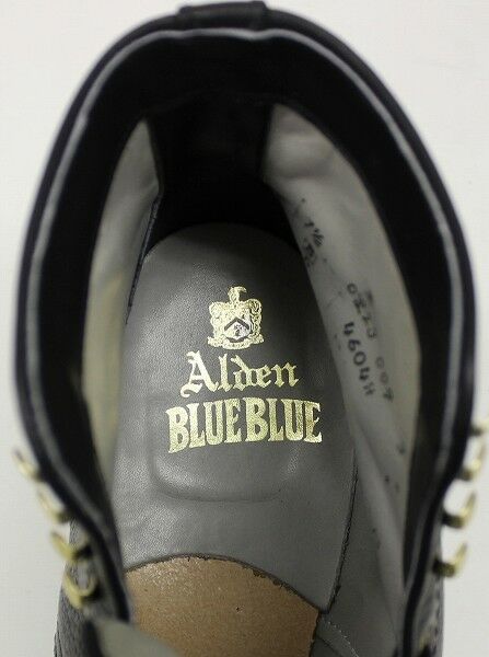 ALDEN×BLUE BLUE 4604H 8D ALDEN×BLUE BLUE 4604H 8D Men 8.0US Alden Blue 4604H 8D Men's