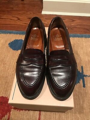 Alden 6883 Burgundy Calfskin Full Strap Loafer