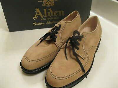 Alden 46402 Sand Suede Mocc Toe Blucher