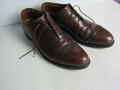 Alden 8032 Brown Calfskin Perforated Straight Tip Bal