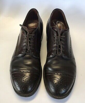 Alden 54098 Color 8 Shell Cordovan Medallion Tip Blucher