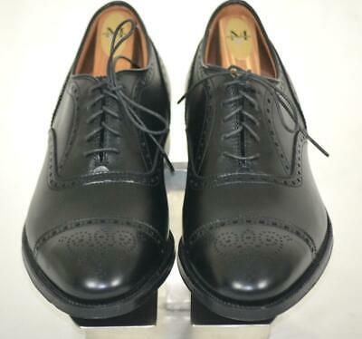 Alden 0909 Black Calfskin Medallion Tip Bal