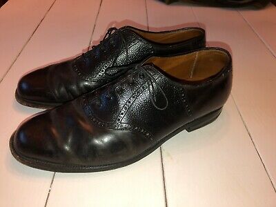 Alden 998 Black Shell Cordovan (Scotch Grain) Saddle Shoe