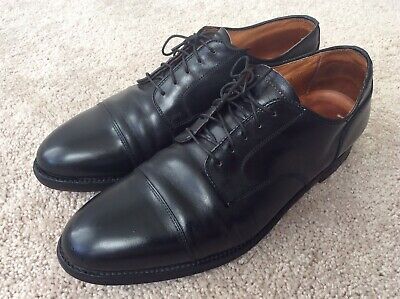 Alden 2177 Black Calfskin Straight Tip Blucher