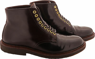 Alden 45148 Color 8 Shell Cordovan Plain Toe Boot