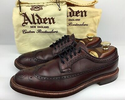 Alden 97741 Burgundy Calfskin Long Wing Blucher
