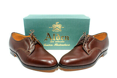 Alden 918 Brown Calfskin Nassau Plain Toe Blucher
