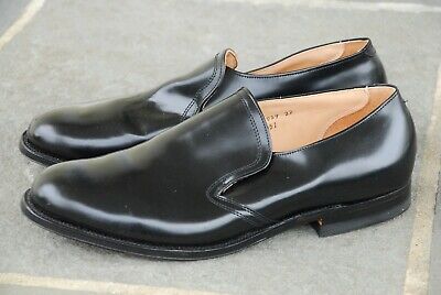 Alden 451 Black Calfskin Slip-On Loafer