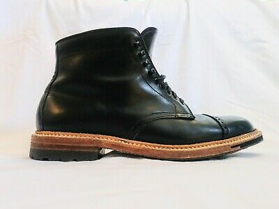 Alden 44929HC Black Calfskin Cap Toe Boot