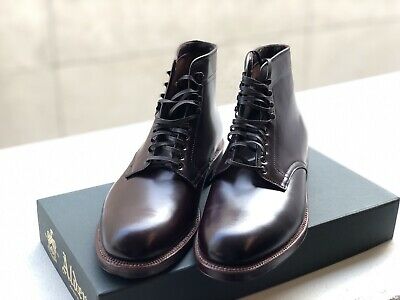 Alden 45298H Color 8 Shell Cordovan Plain Toe Boot