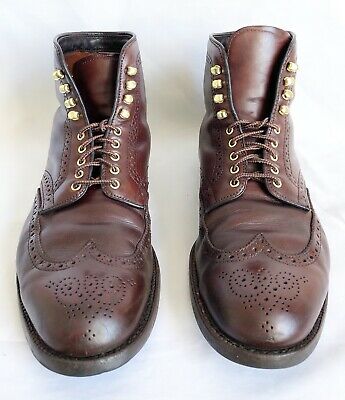 Alden D4809H Brown Chromexcel Wing Tip Boot