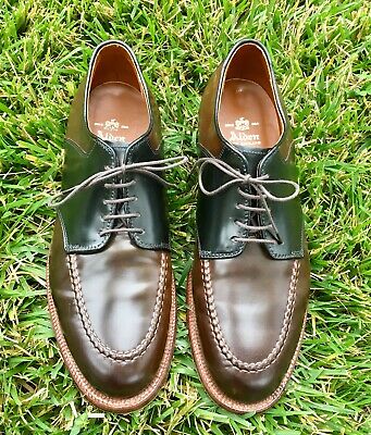 Alden 99670 Cigar and Black Shell Cordovan Saddle Shoe