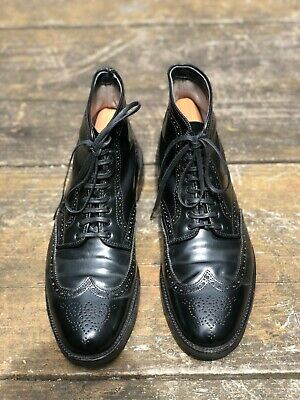 Alden 44669C Black Shell Cordovan Wing Tip Boot