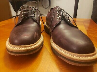 Alden D5408 Mahogany Calfskin Plain Toe Blucher