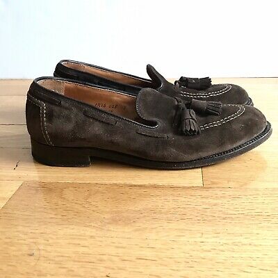 Alden 36971F Dark Brown Suede Tassel Loafer