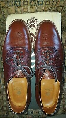 Alden D6309 Brown Alpine Grain Saddle Shoe