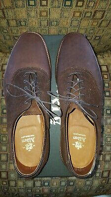 Alden D6307 Tobacco Chamois Saddle Shoe