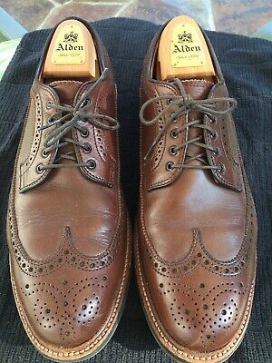 Alden 97786C Walnut Calfskin Long Wing Blucher