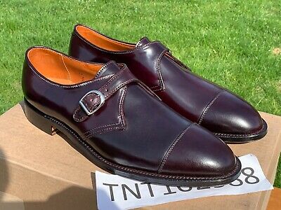 Alden D8513 Color 8 Shell Cordovan Monk Strap