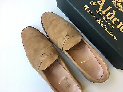 Alden 3452UF Sand Suede LHS / Penny Loafer