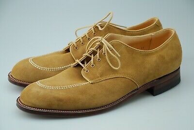 Alden 43194 Tan Suede Mocc Toe Blucher