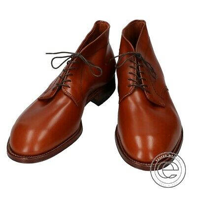 Alden 86490 Tan Calfskin Plain Toe Boot