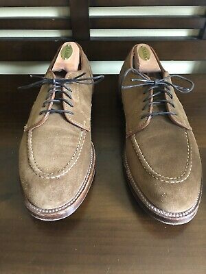 Alden D7602 Snuff Suede Mocc Toe Blucher